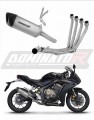 kompletní výfukový systém s tlumičem DOMINATOR Full System titanový HP6 pasuje na motocykl Honda CBR 650 R 2019   2023