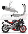Aprilia RS 660 2020 - 2023 Výfuk Tlumič Svod Kolektor EX Sportovní výfuk HP6 DOMINATOR Kompletní výfukový systém x