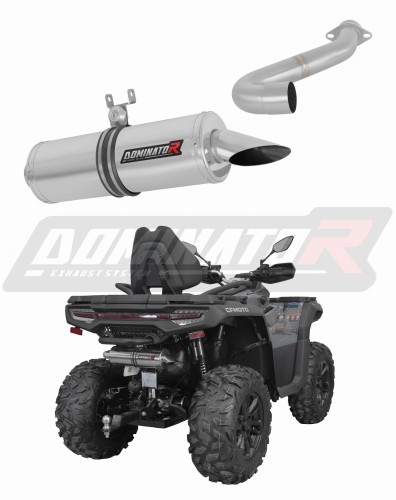 výfuk tlumič výfuku DOMINATOR kulatý pasuje na motocykl CF MOTO C Force 1000 Touring 2024