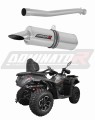 výfuk tlumič výfuku DOMINATOR kulatý pasuje na motocykl CF MOTO C Force 625 Touring 2024
