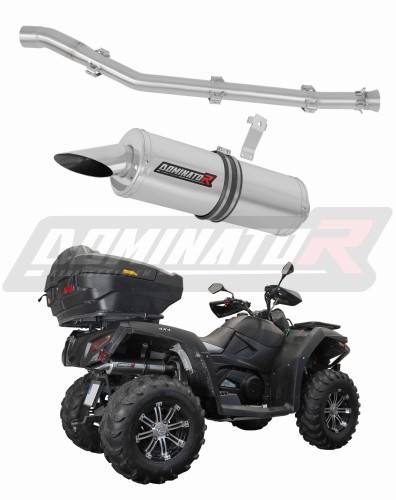 výfuk tlumič výfuku DOMINATOR kulatý pasuje na motocykl CF MOTO C Force 550 2016   2024