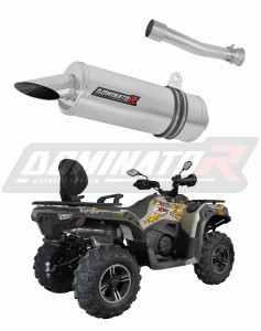 Loncin XWOLF 550 výfuk tlumič ST + dB killer