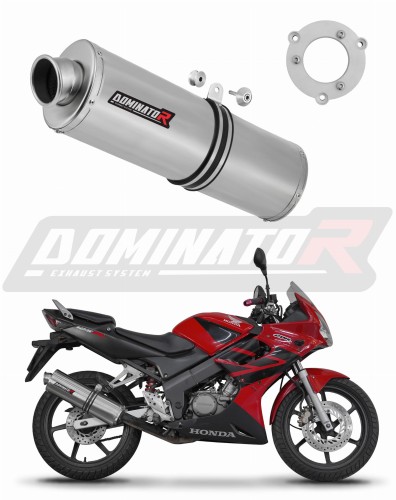 výfuk tlumič výfuku DOMINATOR oválný pasuje na motocykl Honda CBR 125 2004   2010