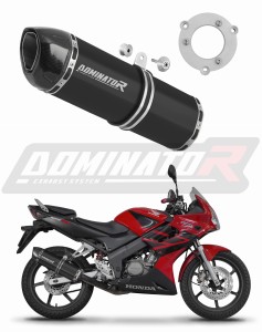 Honda CBR 125 2004 - 2010 výfuk tlumič HP1 BLACK + dB killer