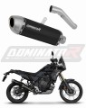 výfuk tlumič výfuku DOMINATOR S6 černý pasuje na motocykl Yamaha Tenere 700 2021   2024