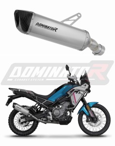 CF MOTO 450 MT 2025 - 2026 výfuk tlumič titanový HP6 + dB killer