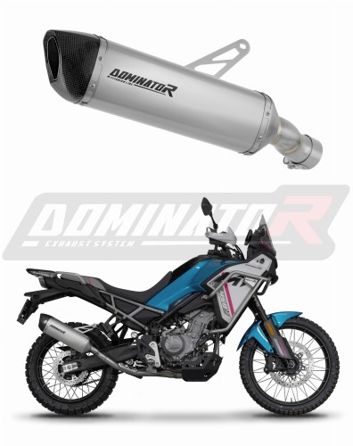 CF MOTO 450 MT 2025 Motocyklový tlumič výfuk sportovní výfuk HP6 titanový Dominator Exhaust System x