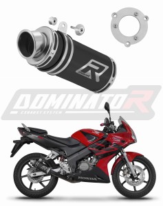 Honda CBR 125 2004 - 2010 výfuk tlumič GP1 BLACK + dB killer