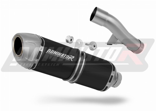 výfuk tlumič výfuku DOMINATOR S6 černý pasuje na motocykl Honda CBF 600 2004   2007