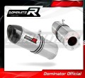 exhaust muffler DOMINATOR HP1 fits to Kawasaki ZRX 1200 R 2001  2007
