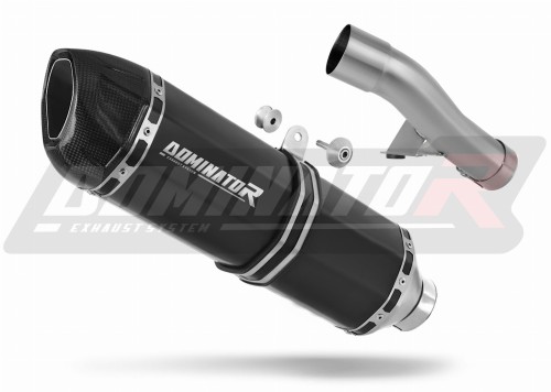 výfuk tlumič výfuku DOMINATOR HP1 černý pasuje na motocykl Honda CBF 600 2004   2007