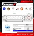 exhaust muffler DOMINATOR HP1 BLACK fits to Honda CBF 600 2004  2007 3