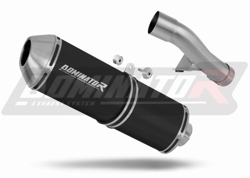 výfuk tlumič výfuku DOMINATOR OVR černý pasuje na motocykl Honda CBF 600 2004   2007