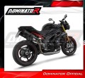 výfuk tlumič výfuku DOMINATOR HP8 černý pasuje na motocykl Triumph Speed Triple 1050 2011   2016 4