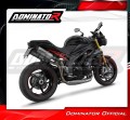 výfuk tlumič výfuku DOMINATOR titanový HP8 pasuje na motocykl Triumph Speed Triple 1050 2011   2016 4