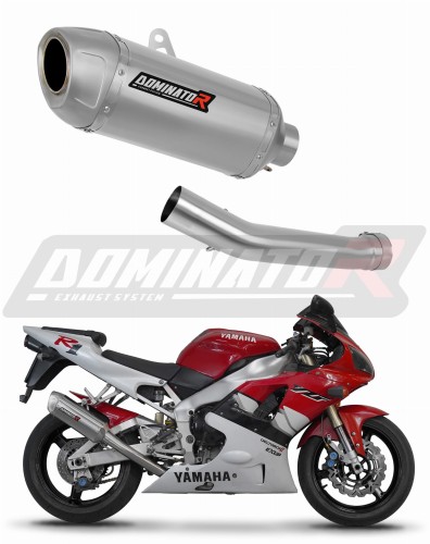 wydech tłumik DOMINATOR S6 Shorty pasujący do motocykla Yamaha YZF R1 1000 RN04 2000 - 2001 6