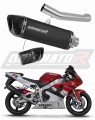 výfuk tlumič výfuku DOMINATOR homologovaný HP6 černý pasuje na motocykl Yamaha YZF R1 1000 RN04 2000   2001