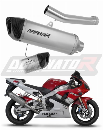 výfuk tlumič výfuku DOMINATOR homologovaný titanový HP6 pasuje na motocykl Yamaha YZF R1 1000 RN04 2000   2001