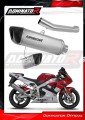 výfuk tlumič výfuku DOMINATOR homologovaný titanový HP6 pasuje na motocykl Yamaha YZF R1 1000 RN04 2000   2001 2