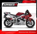 výfuk tlumič výfuku DOMINATOR homologovaný HP6 černý pasuje na motocykl Yamaha YZF R1 1000 RN01 1998   1999 5