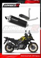 Suzuki DL 650 V-Strom 2017 - 2025 VÝFUK Tlumič Sportovní výfuk Tlumič Výfukový systém P7 BLACK Dominator