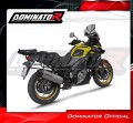 Suzuki DL 650 V-Strom 2017 - 2025 VÝFUK Tlumič Výfuk Sportovní tlumič HP7 Titanový titan Dominator Výfukový systém 2