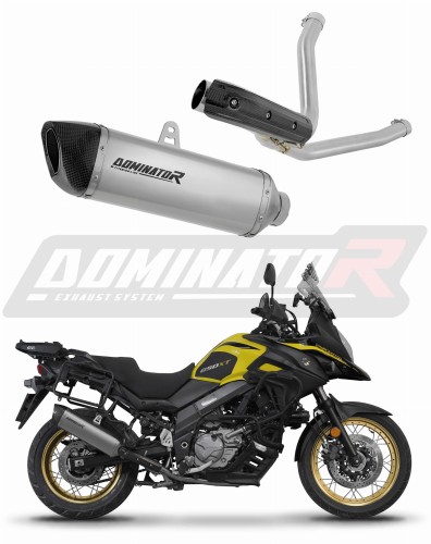 Suzuki DL 650 V Strom 2017 2025 motocyklový výfuk tlumič sportovní výfuk tlumič HP6 Dominator x