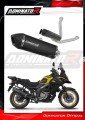 Suzuki DL 650 V-Strom 2017 - 2025 VÝFUK Tlumič Sportovní tlumič Koncovka výfuku HP7 BLACK Dominator Výfukový systém