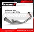 decat tłumik środkowy DOMINATOR Mid Pipe pasujący do motocykla KTM 1190 Adventure / R 2013 - 2016 5