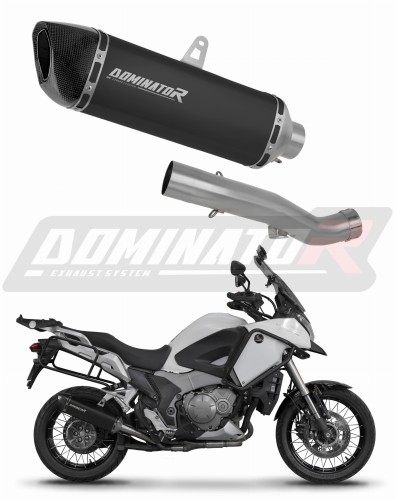 výfuk tlumič výfuku DOMINATOR HP6 černý pasuje na motocykl Honda VFR 1200X Crosstourer 2012   2020 6