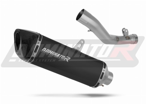 výfuk tlumič výfuku DOMINATOR HP6 černý pasuje na motocykl Suzuki GSXR 1000 K9 L0 L1 2009   2011 3
