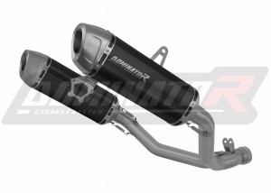 Suzuki GSXR 1000 K9 L0 L1 2009 - 2011 výfuk tlumič S6 BLACK + dB killer