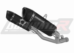 Suzuki GSXR 1000 K9 L0 L1 2009 - 2011 výfuk tlumič HP6 BLACK + dB killer