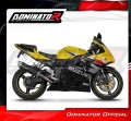 Suzuki GSXR 1000 K1 K4 2001 2004 Motorcycle Muffler Auspuff Sportauspuff Silencer Echappement Silencieux Scarico Scarichi Escape Wydech Tłumik S6 Black Dominator Exhaust System 3