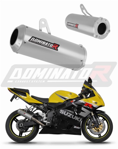 výfuk tlumič výfuku DOMINATOR GP pasuje na motocykl Suzuki GSXR 1000 K1   K4 2001   2004 6