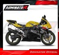 výfuk tlumič výfuku DOMINATOR HP6 černý pasuje na motocykl Suzuki GSXR 750 K1 K5 2001   2005 5