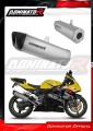 exhaust muffler DOMINATOR titanium HP6 fits the motorcycle Suzuki GSXR 600 K1 K5 2001   2005