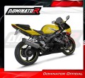 výfuk tlumič výfuku DOMINATOR titanový HP6 pasuje na motocykl Suzuki GSXR 600 K1 K5 2001   2005 3