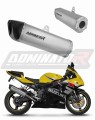 exhaust muffler DOMINATOR titanium HP6 fits the motorcycle Suzuki GSXR 600 K1 K5 2001   2005 6