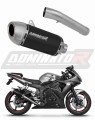 výfuk tlumič výfuku DOMINATOR S6 Shorty černý pasuje na motocykl Yamaha YZF R6 2003   2005