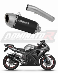 Yamaha YZF R6 2003 - 2005 výfuk tlumič S6 Shorty BLACK + dB killer