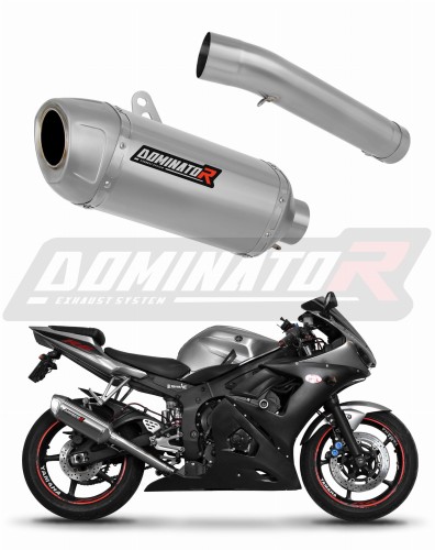 výfuk tlumič výfuku DOMINATOR S6 Shorty pasuje na motocykl Yamaha YZF R6 2003   2005 6