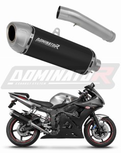 Yamaha YZF R6 2003 - 2005 výfuk tlumič S6 BLACK + dB killer