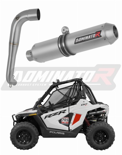 výfuk tlumič výfuku DOMINATOR MX pasuje na motocykl Polaris RZR 200 2022   2025