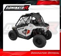 výfuk tlumič výfuku DOMINATOR MX černý pasuje na motocykl Polaris RZR 200 2022   2025 4