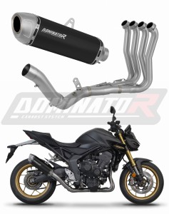 Honda CB 1000 Hornet / SP 2025 Kompletní systém Výfukové svody tlumič S6 BLACK + dB killer