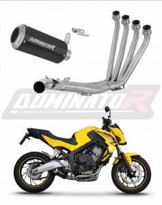 Honda CBR 650 F 2014 - 2018 Kompletní systém Výfukové svody Tlumič GP BLACK + dB killer medium