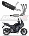 kompletní výfukový systém s tlumičem DOMINATOR Full System HP6 černý EX pasuje na motocykl Yamaha Tracer 9 / GT 2025   2026