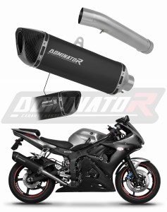 Yamaha YZF R6 2003 - 2005 Homologovaný výfuk tlumič HP6 BLACK + dB killer