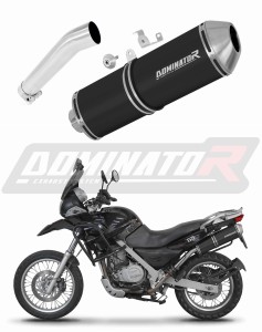 BMW F650GS 2004 - 2007 výfuk tlumič OVR BLACK + dB killer